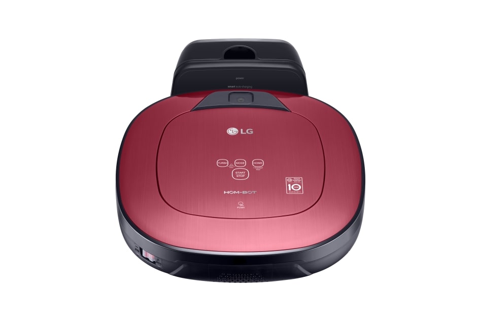 LG HOM-BOT Vacuum Cleaner, Digital Bumper, Longer Side Brushes, Low Noise, Smart Diagnosis, VR6570LVM, thumbnail 3