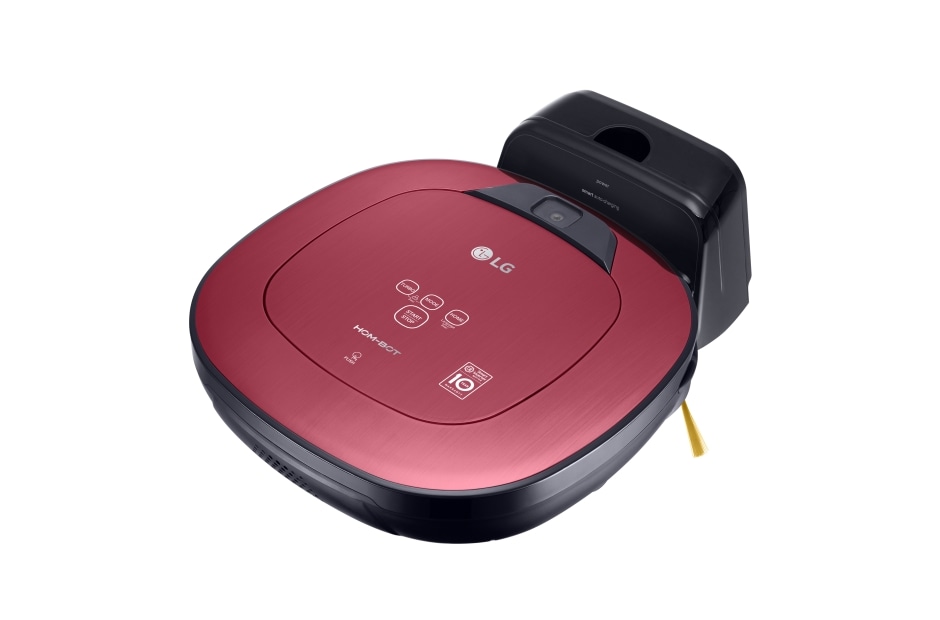 LG HOM-BOT Vacuum Cleaner, Digital Bumper, Longer Side Brushes, Low Noise, Smart Diagnosis, VR6570LVM, thumbnail 7