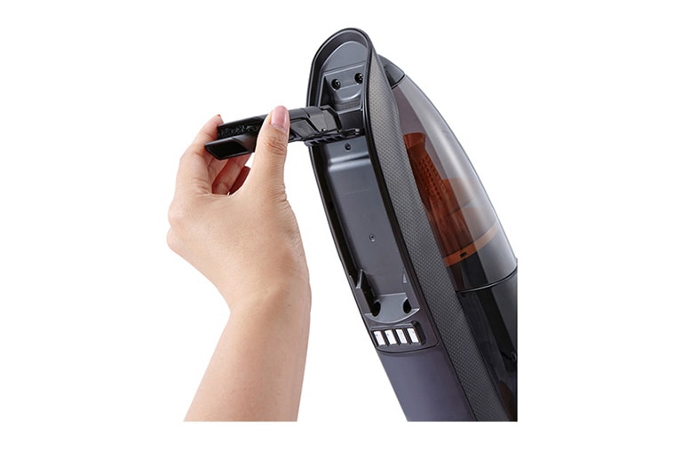 LG Cordless vacuum cleaner with 2 in 1 handstick Smart inverter motor, VS8400SCW, thumbnail 9