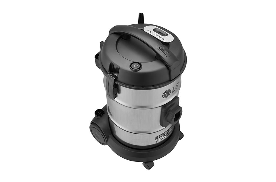 LG Drum Vacuum Cleaner, 21L, 2000W, Stainless Steel, VP8620NNT, thumbnail 3