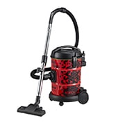 LG Drum Vacuum Cleaner, 21L, 2000W, Red, VP7320NNT, thumbnail 1