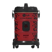 LG Drum Vacuum Cleaner, 21L, 2000W, Red, VP7320NNT, thumbnail 2