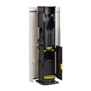 LG CordZero A9T Ultra, Vacuum with All-in-One Tower, The inside view with all storage opened., A9T-ULTRA, thumbnail 13