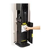 LG CordZero A9T Ultra, Vacuum with All-in-One Tower, The inside view with the dust bag., A9T-ULTRA, thumbnail 14