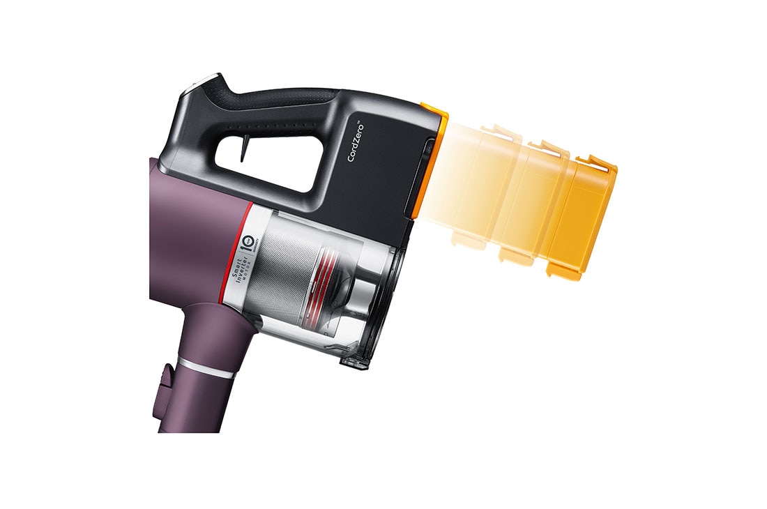 LG  LG Cordless Vacuum Cleaner, A9N-Lite, Nozzle_RightSide_Closeup_SlimFloor, A9N-LITE, thumbnail 6