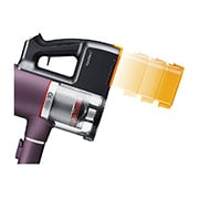 LG  LG Cordless Vacuum Cleaner, A9N-Lite, Nozzle_RightSide_Closeup_SlimFloor, A9N-LITE, thumbnail 6