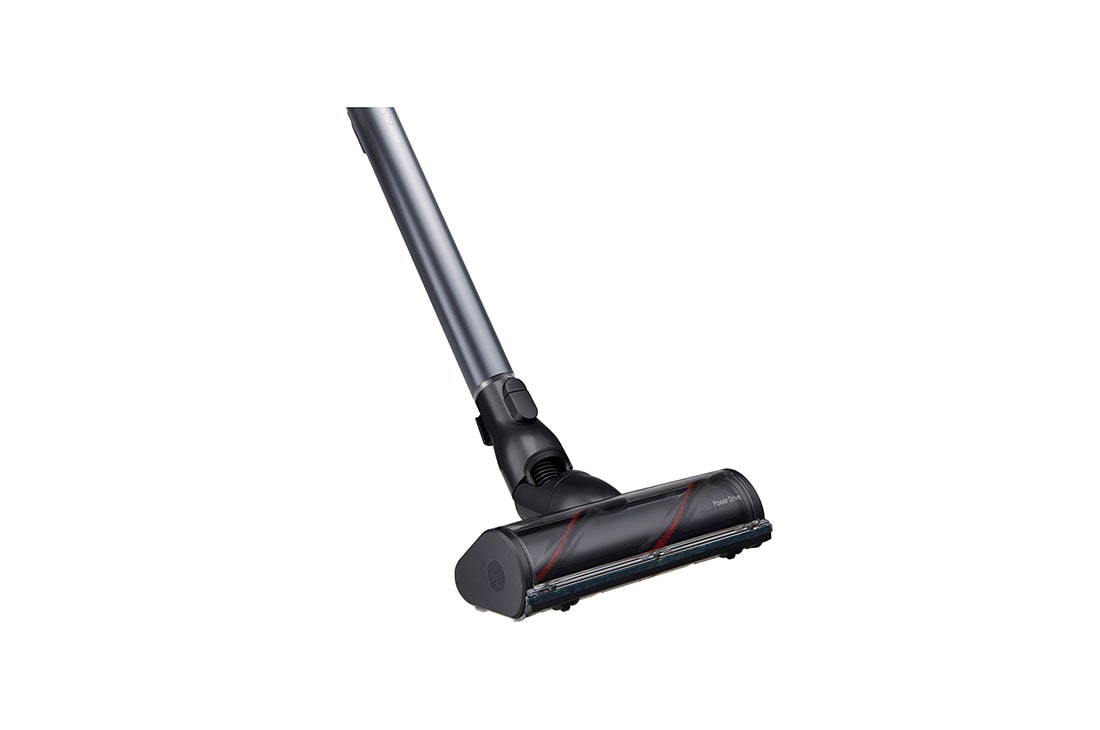 LG CordZero™ A9K-CORE2 Cordless Vacuum Cleaner, Black, Powerful Suction, Kompressor® , Left side close-up view of power carpet nozzle, A9K-CORE2, thumbnail 12