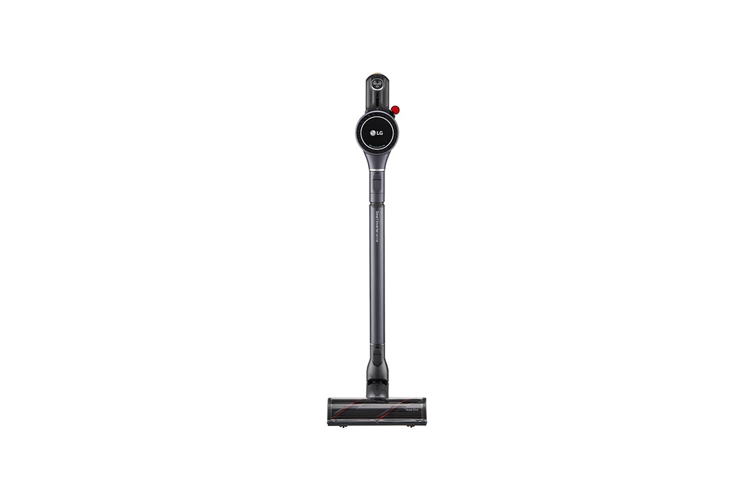 LG CordZero™ A9K-CORE2 Cordless Vacuum Cleaner, Black, Powerful Suction, Kompressor® , Front view of power carpet nozzle, A9K-CORE2, thumbnail 2