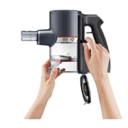 LG CordZero™ A9K-CORE2 Cordless Vacuum Cleaner, Black, Powerful Suction, Kompressor® , View of Kompressor, A9K-CORE2, thumbnail 6