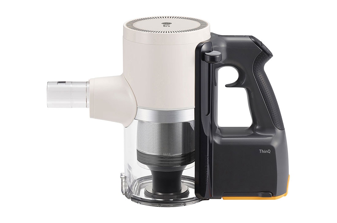 LG CordZero™ A9T-LITE Vacuum Cleaner, Automatic dust-emptying, Powerful cleaning, Frot perspective, A9T-LITE, thumbnail 12