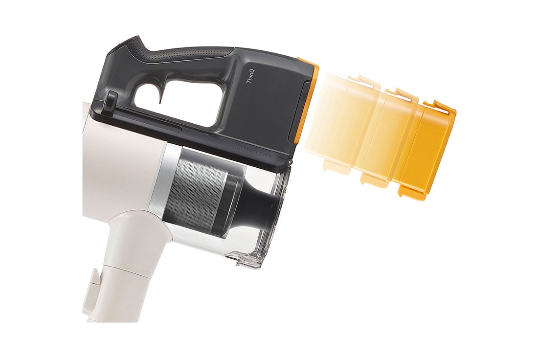 LG CordZero™ A9T-LITE Vacuum Cleaner, Automatic dust-emptying, Powerful cleaning, Front view, A9T-LITE, thumbnail 13