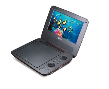 LG PORTABLE DVD PLAYER WITH 7'' WIDE SCREEN, DP650