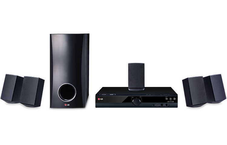 LG 300W DVD Home Theater System, DH3140S, thumbnail 3