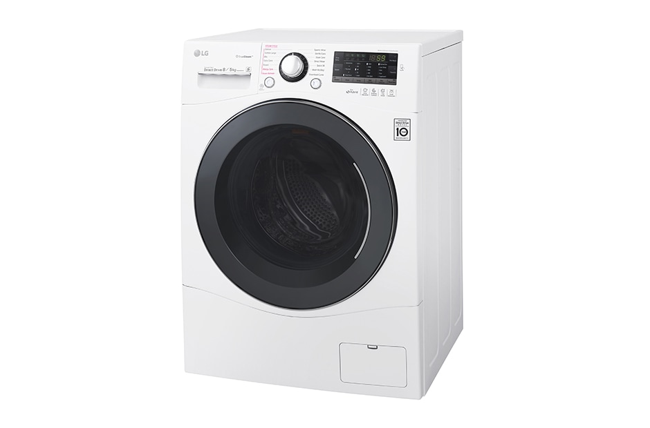 LG 10KG, NON STOP WASH & DRY, 6 MOTION DD WASHING MACHINE, UNIQUE TOUCH PANEL, STYLISH CHROME DOOR						, F14U2TDHP2N, thumbnail 8