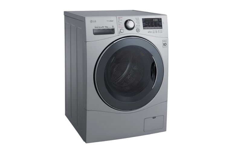 LG 10KG, NON STOP WASH & DRY, 6 MOTION DD WASHING MACHINE, UNIQUE TOUCH PANEL, STYLISH CHROME DOOR, F14U2TDHP4N, thumbnail 6