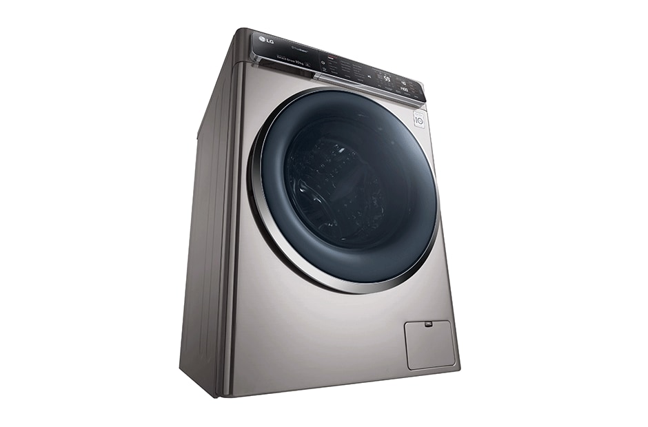 LG 10KG, NON STOP WASH & DRY, 6 MOTION DD WASHING MACHINE, UNIQUE TOUCH PANEL, STYLISH CHROME DOOR						, FH4U1JBHK6N, thumbnail 3