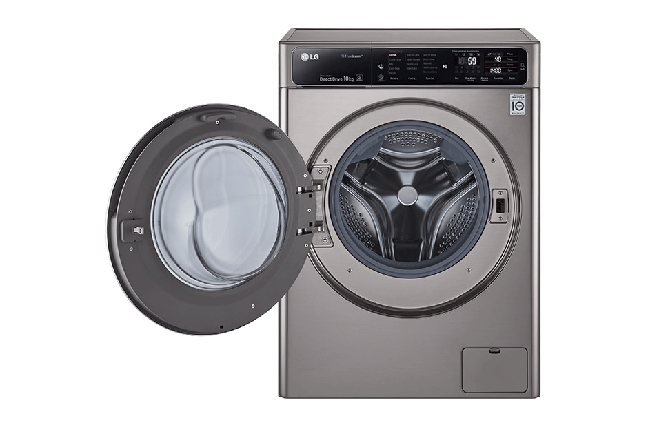LG 10KG, NON STOP WASH & DRY, 6 MOTION DD WASHING MACHINE, UNIQUE TOUCH PANEL, STYLISH CHROME DOOR						, FH4U1JBHK6N, thumbnail 6