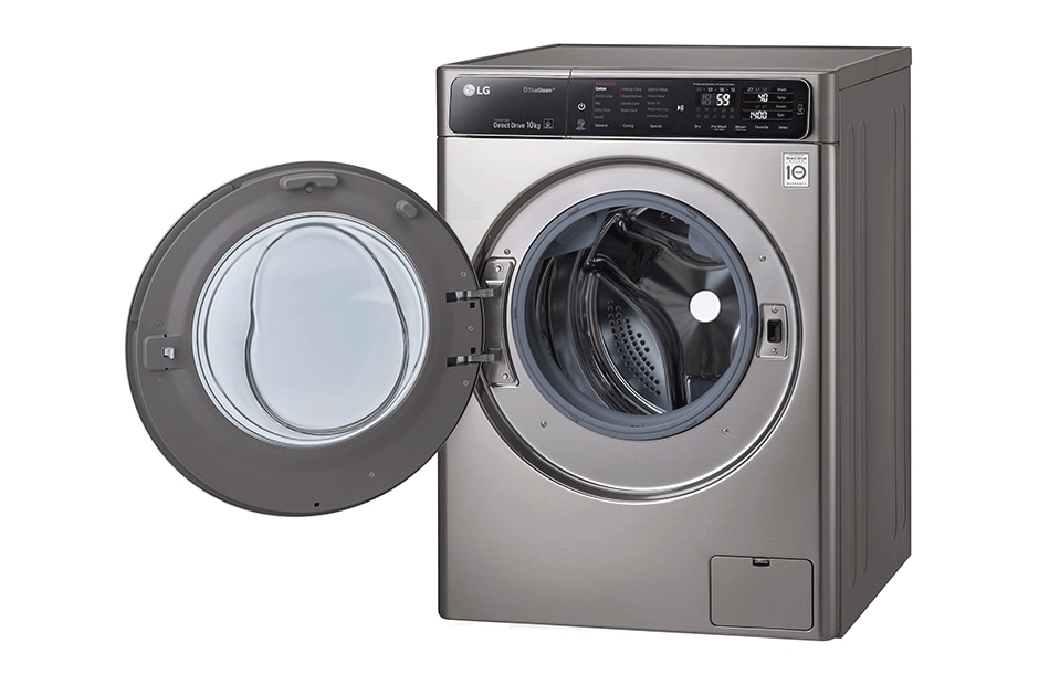 LG 10KG, NON STOP WASH & DRY, 6 MOTION DD WASHING MACHINE, UNIQUE TOUCH PANEL, STYLISH CHROME DOOR						, FH4U1JBHK6N, thumbnail 9