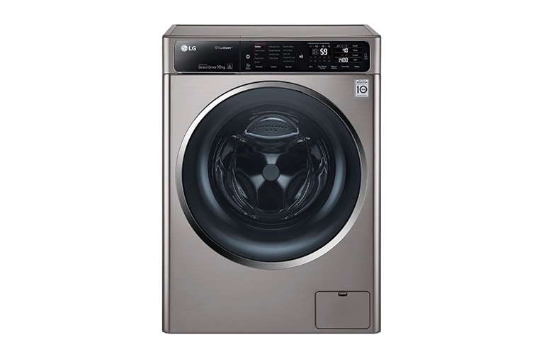 LG 10KG, NON STOP WASH & DRY, 6 MOTION DD WASHING MACHINE, UNIQUE TOUCH PANEL, STYLISH CHROME DOOR						, FH4U1JBHK6N, thumbnail 1