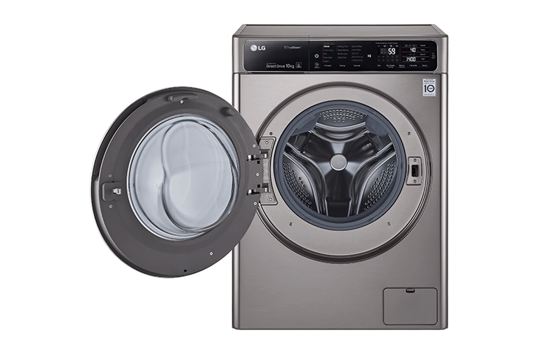 LG 10KG, NON STOP WASH & DRY, 6 MOTION DD WASHING MACHINE, UNIQUE TOUCH PANEL, STYLISH CHROME DOOR						, FH4U1JBHK6N, thumbnail 6