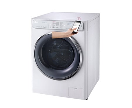 LG 10KG, NON STOP WASH & DRY, 6 MOTION DD WASHING MACHINE, UNIQUE TOUCH PANEL, STYLISH CHROME DOOR, FH4U1FCHK2N, thumbnail 5