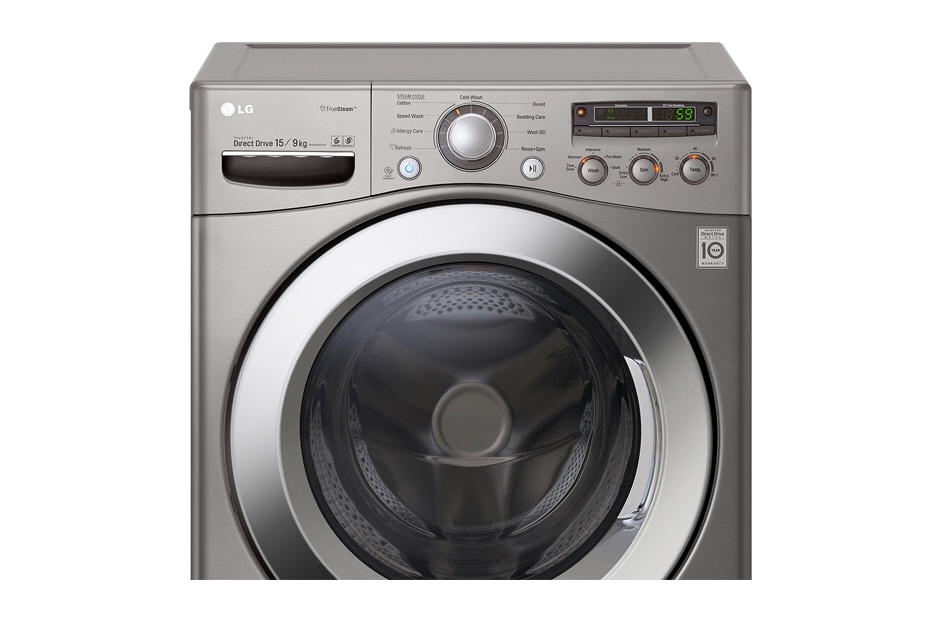 LG F10F6RDS27 Front Load Washing Machine with 6 Motion Direct Drive Motor l LG Africa