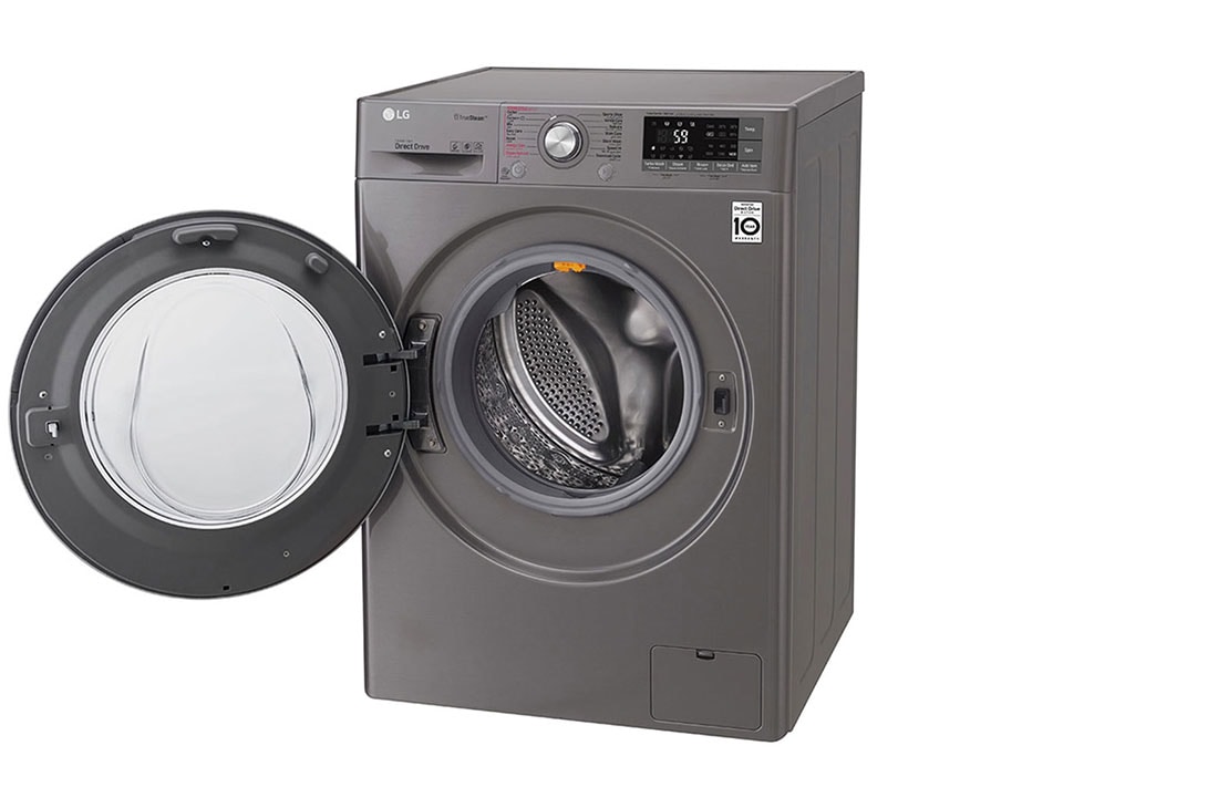LG Washer & Dryer, 9 / 5 Kg, 6 Motion Direct Drive, Steam Technology, Add Item, ThinQ, F4J6VYP2S, thumbnail 14