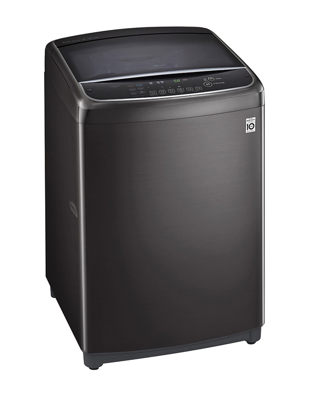 LG 19kg Top Load Washing Machine Black LG UAE