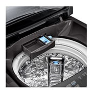LG 19kg Top Load Washing Machine, Black, T1993EFHSKL, thumbnail 6