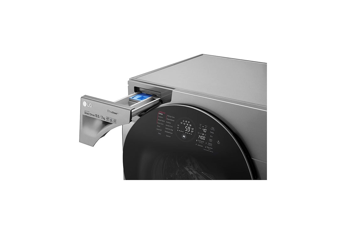 LG Washer & Dryer, 10 / 7 Kg, 6 Motion Direct Drive, Add Item, TrueSteam™, ThinQ, FH4G1JCHP6N, thumbnail 5