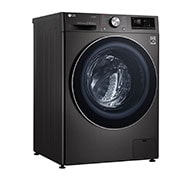 LG VIVACE 10kg Washing Machine, Black, F4V9RWP2E, F4V9RWP2E, thumbnail 3