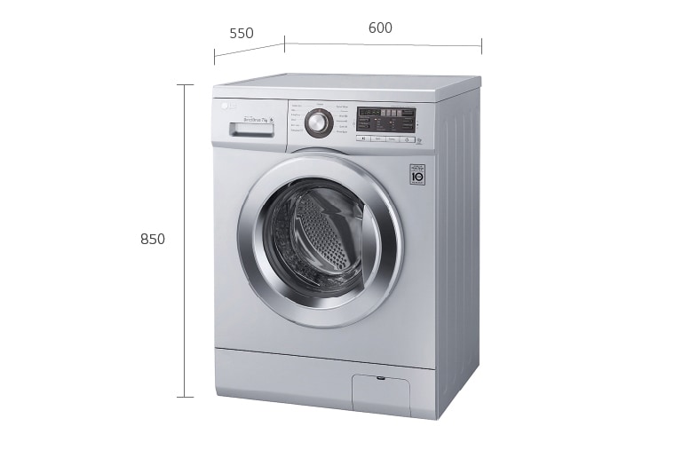 LG 8KG FRONT LOAD WASHING MACHINE, F1496ADP23, thumbnail 11