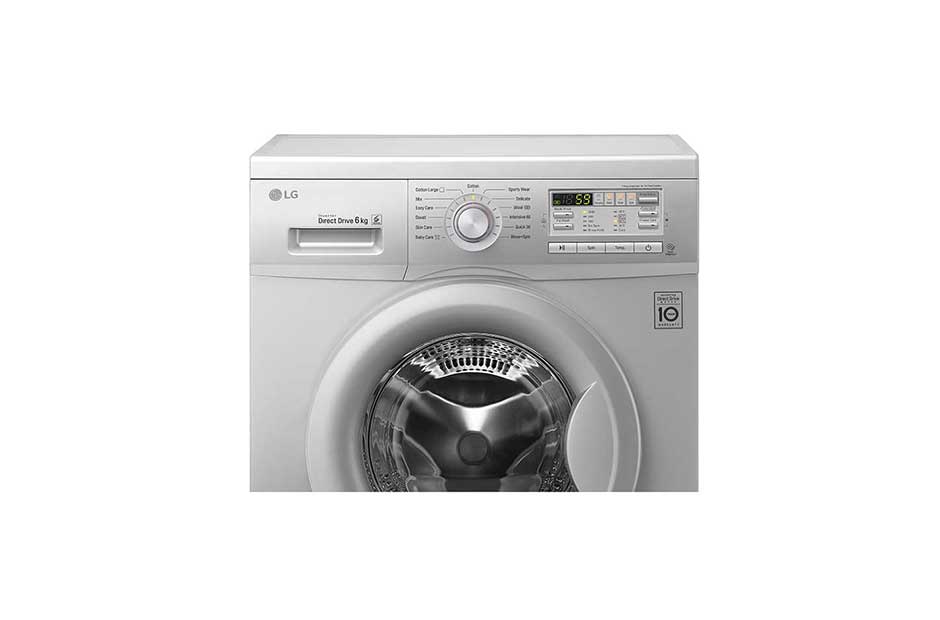 LG 6KG FRONT LOAD WASHING MACHINE, F10B8NDP2, thumbnail 9