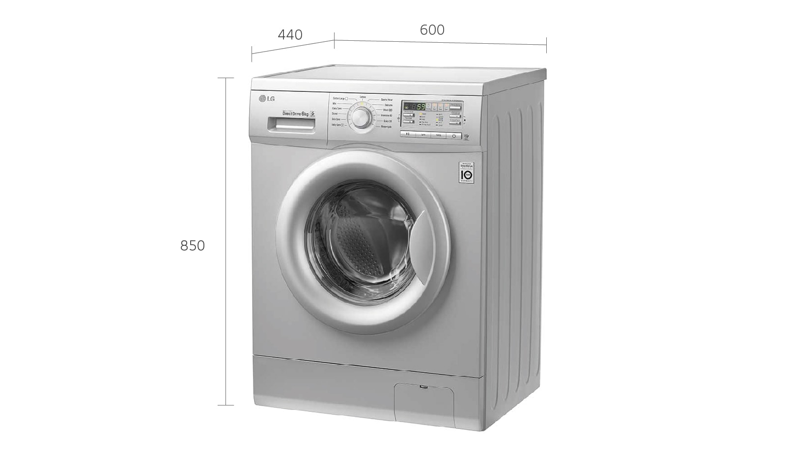 LG F10B8NDP2 Washing Machine Washing Machine Front Loading Washing