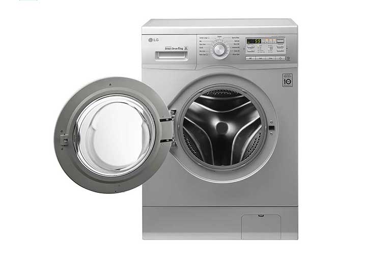 LG 6KG FRONT LOAD WASHING MACHINE, F10B8NDP2, thumbnail 2