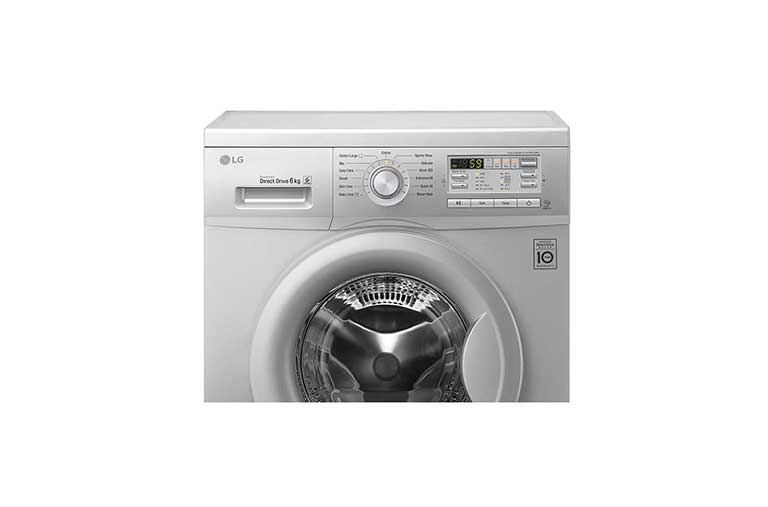 LG 6KG FRONT LOAD WASHING MACHINE, F10B8NDP2, thumbnail 9