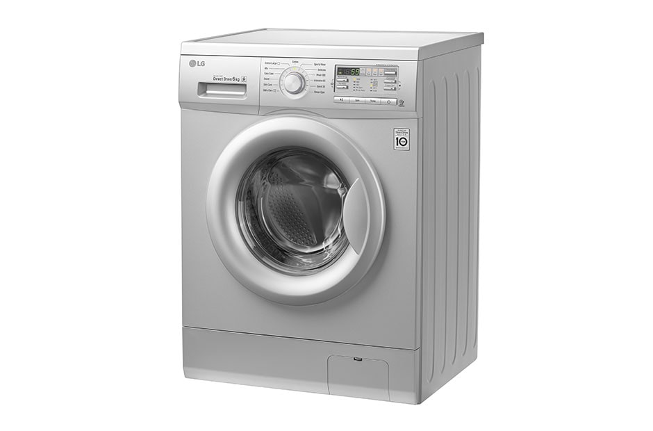 LG 6KG FRONT LOAD WASHING MACHINE, F10B8NDP25, thumbnail 6