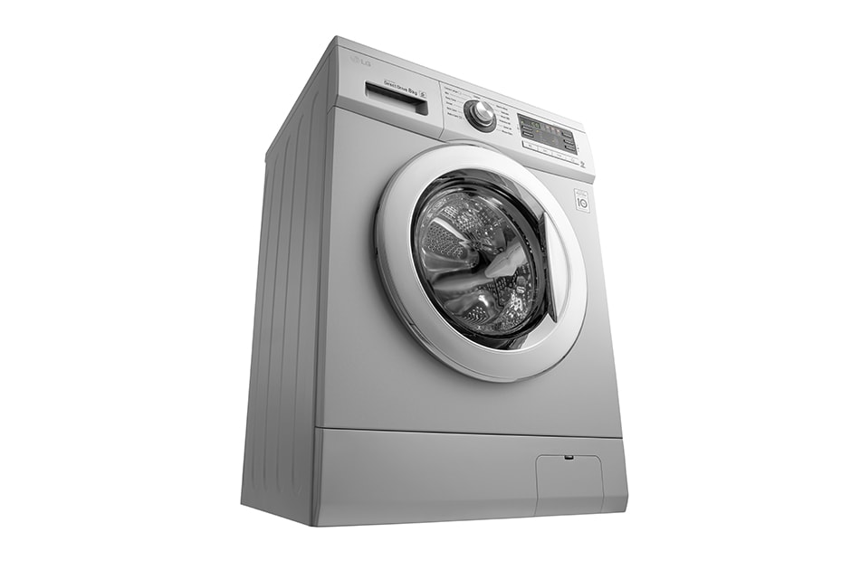 LG 8KG* FRONT LOAD WASHING MACHINE, F1496TDT24, thumbnail 4