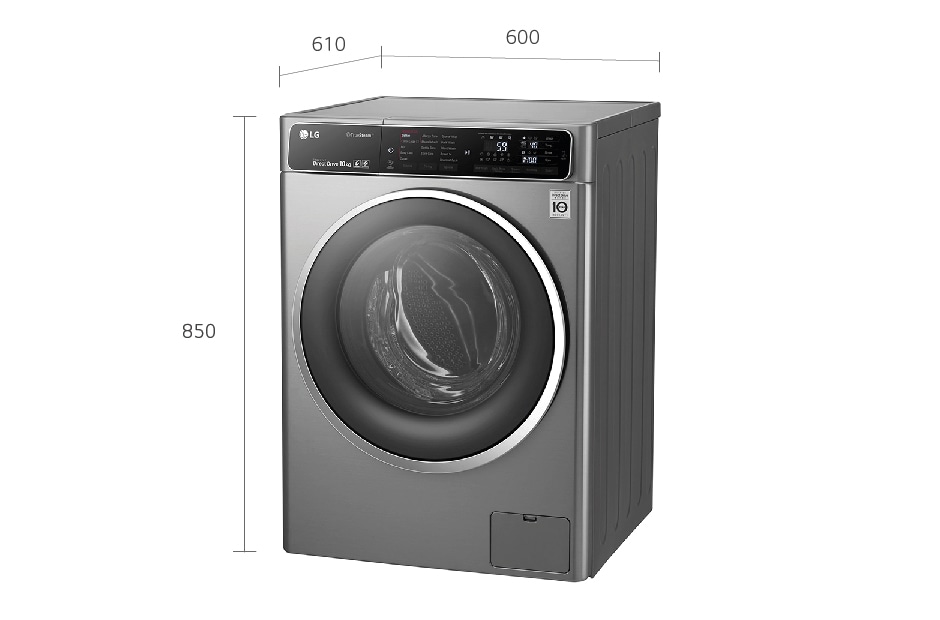 LG Fast & Clean Laundry with TurboWash™ from LG, FH4U1JBSK6, thumbnail 11