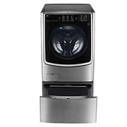 LG TWINWash™ , Washer & Dryer, 22.5 / 12 Kg, 6 Motion Direct Drive, TrueSteam™, ThinQ, FH0C9CDHK72_F70E1UDNK12, thumbnail 2