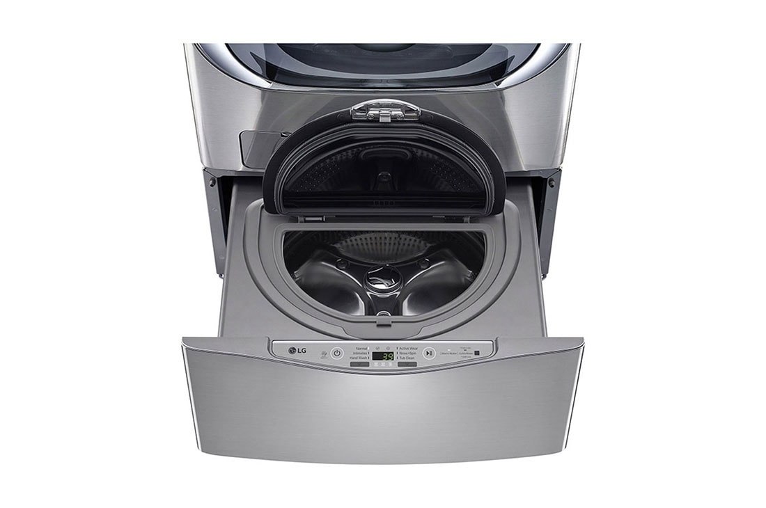 LG Mini Washer, 3.5 Kg, Slim Inverter DD, Delicate Wash, ThinQ, F70E1UDNK12, thumbnail 2