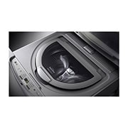 LG Mini Washer, 3.5 Kg, Slim Inverter DD, Delicate Wash, ThinQ, F70E1UDNK12, thumbnail 7
