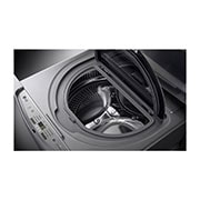LG Mini Washer, 3.5 Kg, Slim Inverter DD, Delicate Wash, ThinQ, F70E1UDNK12, thumbnail 8