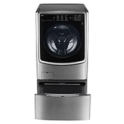 LG TWINWash™ , Washer & Dryer, 24.5 / 12 Kg, 6 Motion Direct Drive, TrueSteam™, ThinQ, FH0C9CDHK72_F70E1UDNK12, thumbnail 1