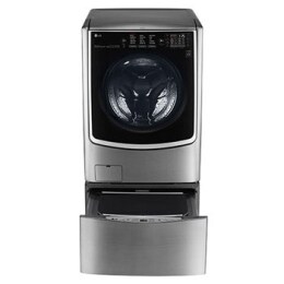LG TWINWash™ , Washer & Dryer, 24.5 / 12 Kg, 6 Motion Direct Drive, TrueSteam™, ThinQ2