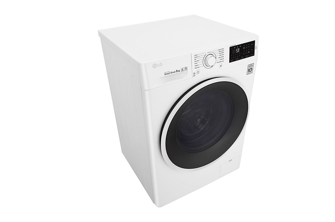 LG Front Load Washer, 8 Kg, 6 Motion Direct Drive, Add Item, Smart Diagnosis™, F4J6TNP0W, thumbnail 9