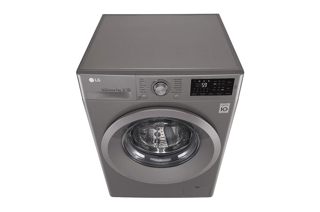 LG Front Load Washer, 7 Kg, 6 Motion Direct Drive, Add Item, Smart Diagnosis™, F2J5QNP7S, thumbnail 10
