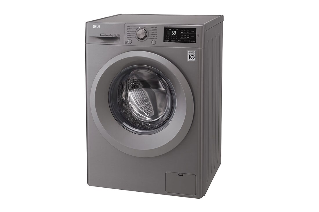 LG Front Load Washer, 7 Kg, 6 Motion Direct Drive, Add Item, Smart Diagnosis™, F2J5QNP7S, thumbnail 12