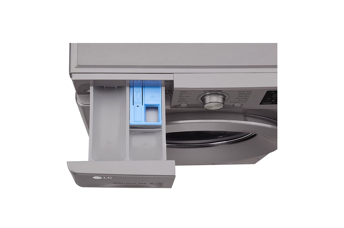 LG Front Load Washer, 7 Kg, 6 Motion Direct Drive, Add Item, Smart Diagnosis™, F2J5QNP7S, thumbnail 6