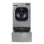 LG TWINWash™ , Washer & Dryer, 22.5 / 11 Kg, 6 Motion Direct Drive, TrueSteam™, ThinQ, F0K1CHK2T2_FF70E1UDNK12, thumbnail 1